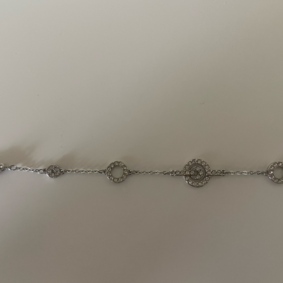 Genuine Swarovski silver plated clear crystal bracelet - Picture 8 of 8